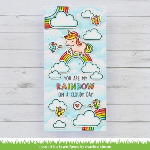 Lawn Fawn - Stamps - My Rainbow