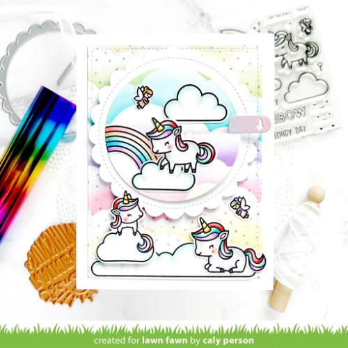 Lawn Fawn - Stamps - My Rainbow