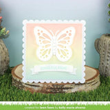 Lawn Fawn - Lawn Cuts - Ta-Da! Diorama! Butterfly Window Add-On Dies