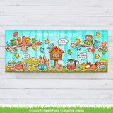 Lawn Fawn - Stamps - Little Woodland Library Add-On