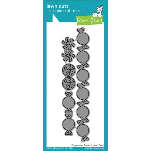 Lawn Fawn - Lawn Cuts - Peppermint Border Dies