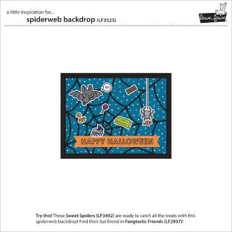 Lawn Fawn - Lawn Cuts - Spiderweb Backdrop Die