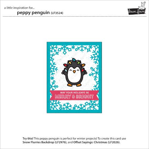 Lawn Fawn - Lawn Cuts - Peppy Penguin Dies