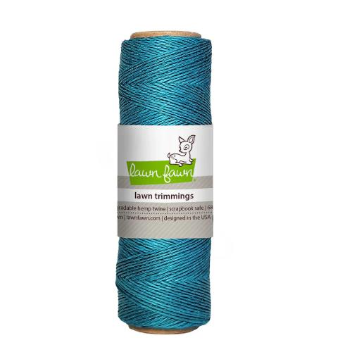 Lawn Fawn - Lawn Trimmings - Teal Hemp Twine