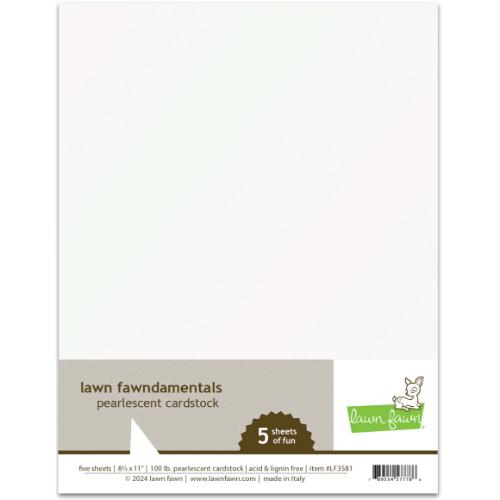 Lawn Fawn - Cardstock - Pearlescent