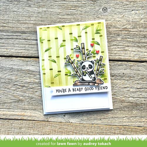 Lawn Fawn - Stamps - I Heart Pandas