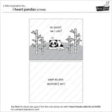 Lawn Fawn - Stamps - I Heart Pandas