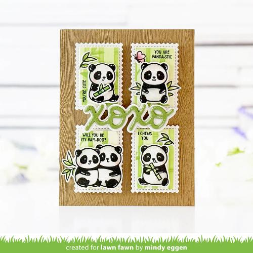 Lawn Fawn - Stamps - I Heart Pandas