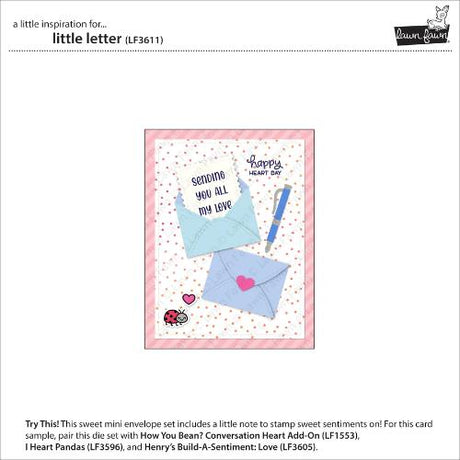 Lawn Fawn - Lawn Cuts - Little Letter Dies