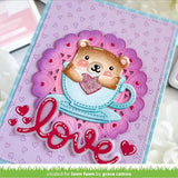 Lawn Fawn - Lawn Cuts - Scripty Love Outline Add-On Die