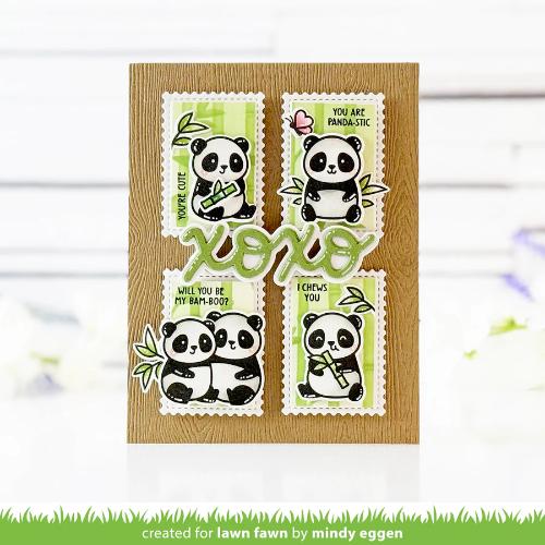 Lawn Fawn - Lawn Cuts - Scripty XOXO Outline Add-On Die