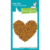 Lawn Fawn - Hot Foil - Floral Heart Hot Foil Plate