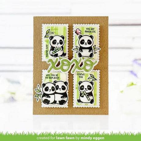 Lawn Fawn - Lawn Clippings - Bamboo Stencils