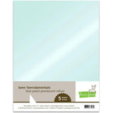 Lawn Fawn - Cardstock - Vellum - Blue Pastel Pearlescent