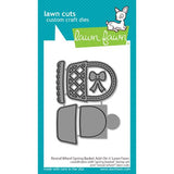 Lawn Fawn - Lawn Cuts - Reveal Wheel Spring Basket Add-On Dies