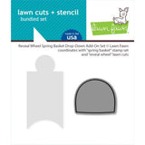 Lawn Fawn - Lawn Cuts - Reveal Wheel Spring Basket Drop-Down Add-On Set