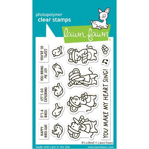 Lawn Fawn - Stamps - It's a Bird!