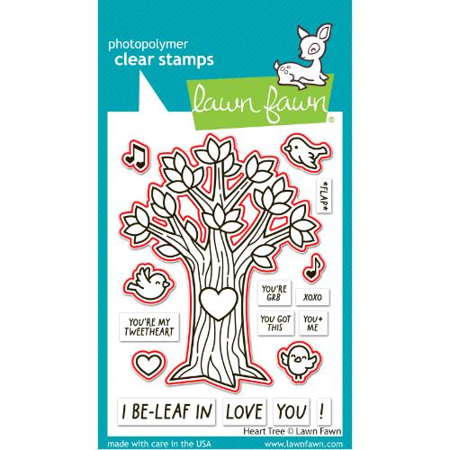 Lawn Fawn - Lawn Cuts - Heart Tree Dies