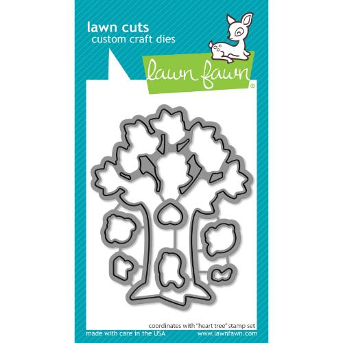 Lawn Fawn - Lawn Cuts - Heart Tree Dies