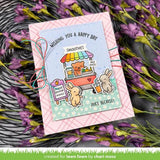 Lawn Fawn - Stamps - Treat Cart Add-On: Smoothies 'n Juice