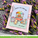 Lawn Fawn - Stamps - Treat Cart Add-On: Smoothies 'n Juice