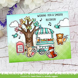 Lawn Fawn - Stamps - Treat Cart Add-On: Smoothies 'n Juice