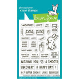 Lawn Fawn - Stamps - Treat Cart Add-On: Smoothies 'n Juice