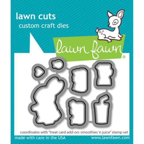 Lawn Fawn - Lawn Cuts - Treat Cart Add-On: Smoothies 'n Juice Dies