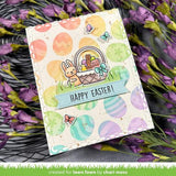 Lawn Fawn - Lawn Clippings - Easter Egg Background Stencils