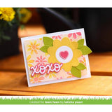 Lawn Fawn - Lawn Clippings - Daisy Bloom Background Stencils