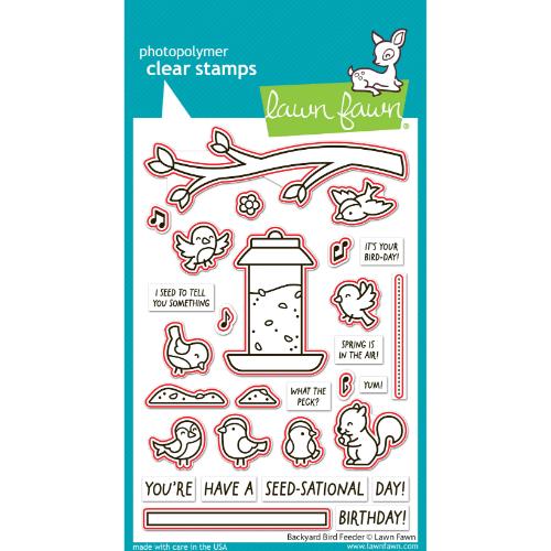 Lawn Fawn - Lawn Cuts - Backyard Bird Feeder Dies
