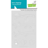 Lawn Fawn - Lawn Clippings - Backyard Bird Feeder Coloring Stencils