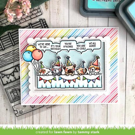 Lawn Fawn - Stamps - Simply Celebrate Hangouts