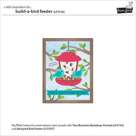 Lawn Fawn - Lawn Cuts - Build-A-Bird Feeder Dies