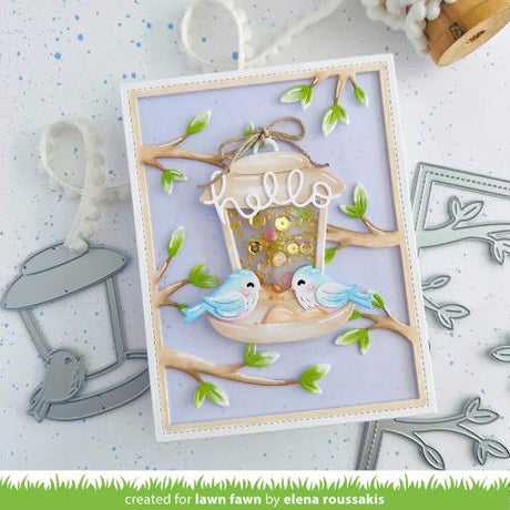 Lawn Fawn - Lawn Cuts - Build-A-Bird Feeder Dies