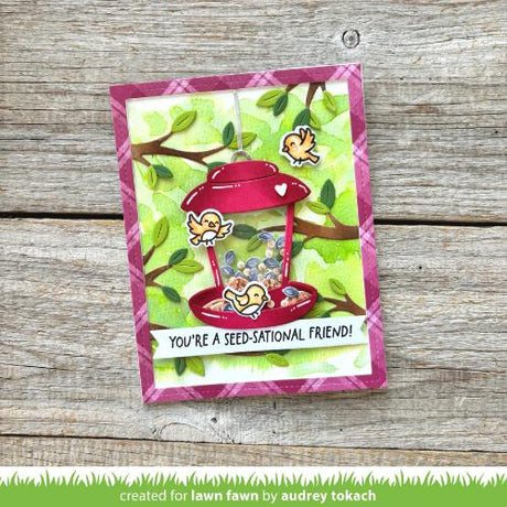 Lawn Fawn - Lawn Cuts - Build-A-Bird Feeder Dies