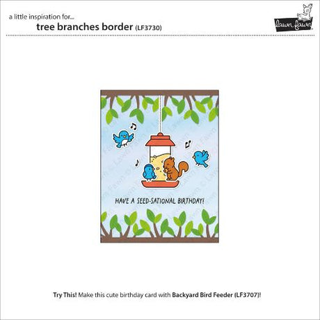 Lawn Fawn - Lawn Cuts - Tree Branches Border Dies