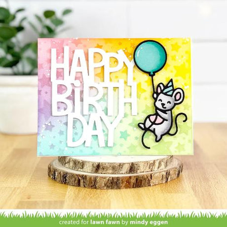 Lawn Fawn - Lawn Cuts - Party Mouse Dies