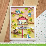 Lawn Fawn - Lawn Clippings - Stratus Cloud Background Stencil