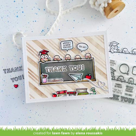 Lawn Fawn - Stamps - Simply Celebrate Teachers