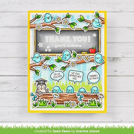 Lawn Fawn - Stamps - Simply Celebrate Teachers