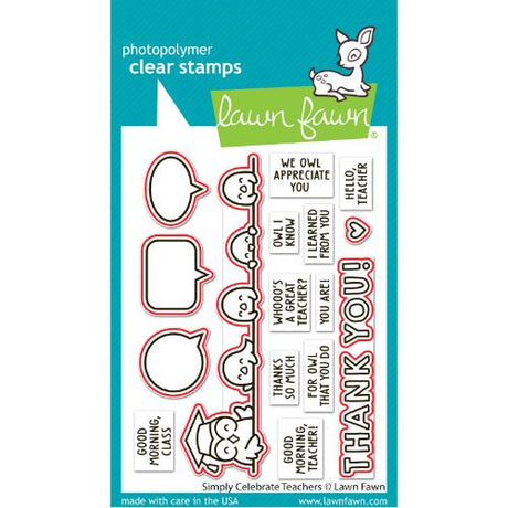 Lawn Fawn - Lawn Cuts - Simply Celebrate Teachers Dies