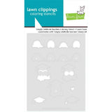 Lawn Fawn - Lawn Clippings - Simply Celebrate Teachers Coloring Stencil