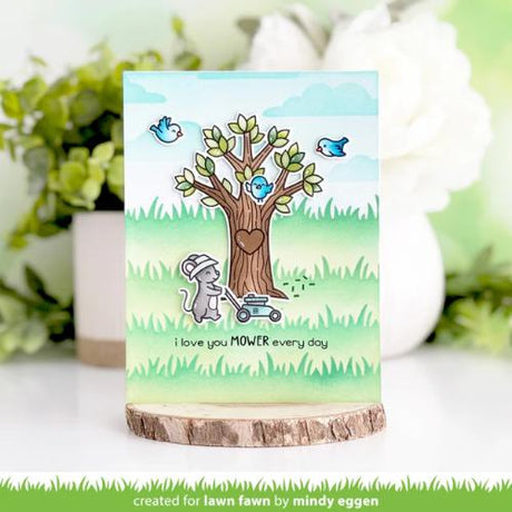 Lawn Fawn - Stamps - I Love You Mower