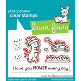 Lawn Fawn - Lawn Cuts - I Love You Mower Dies