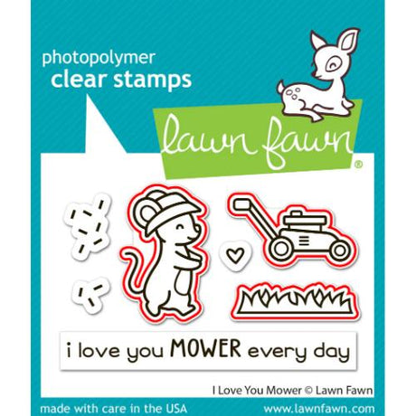 Lawn Fawn - Lawn Cuts - I Love You Mower Dies