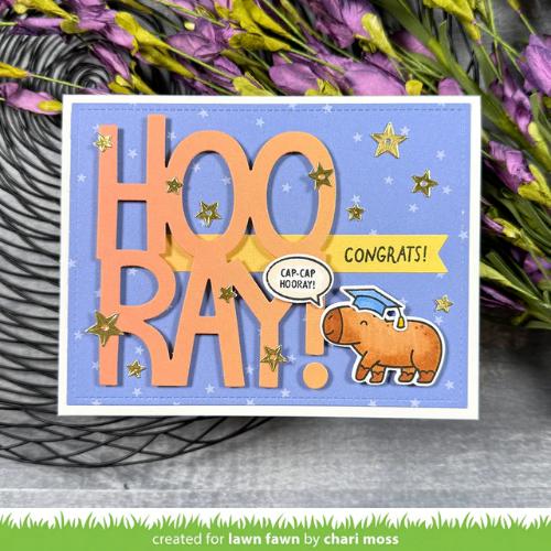 Lawn Fawn - Stamps - Capybaras!