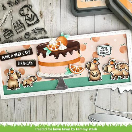 Lawn Fawn - Stamps - Capybaras!