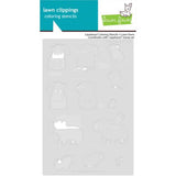 Lawn Fawn - Lawn Clippings - Capybaras! Coloring Stencils
