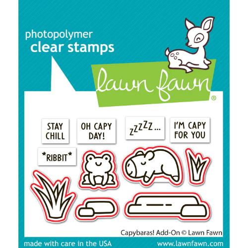 Lawn Fawn - Lawn Cuts - Capybaras! Add-On Dies